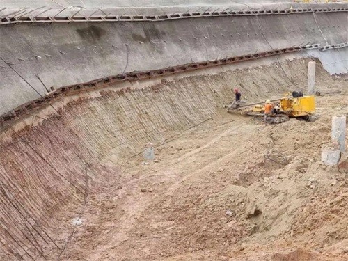 黄冈基坑边坡加固